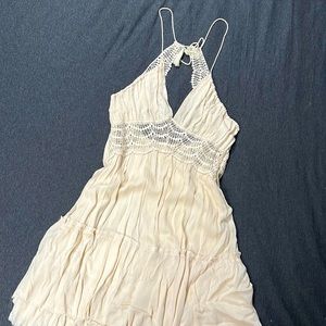 Cream colored Flowy dress